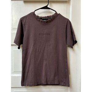 Revolution Solution Revive Immortal Graphic T-Shirt Brown Streetwear Mens Medium